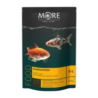 more for fish alimentation pour poissons rouges 500 g