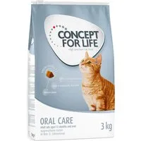 3x3kg oral care concept for life - croquettes pour chat